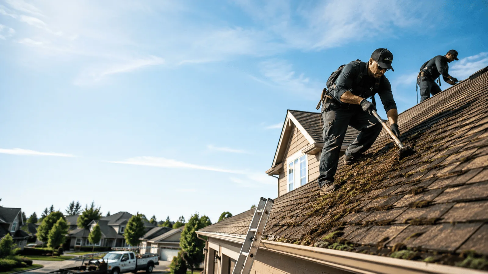 Roof Moss Removal in Oneonta, NY near me